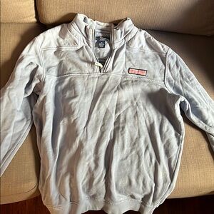 Vineyard Vines blue quarter zip size small